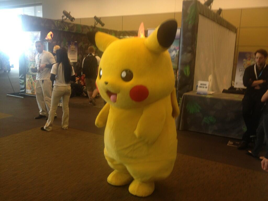 Pikachu at PAX East 2013